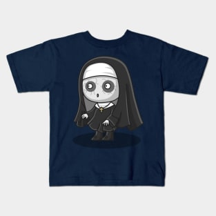 cute demon nun Kids T-Shirt